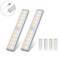 Edge Collections - White - 7.5" x 1.5" - Motion - Sensing LED Light Bar for Versatile Illumination